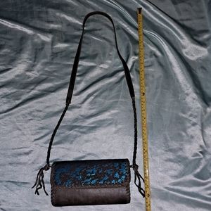 Wrangler cowhide purse